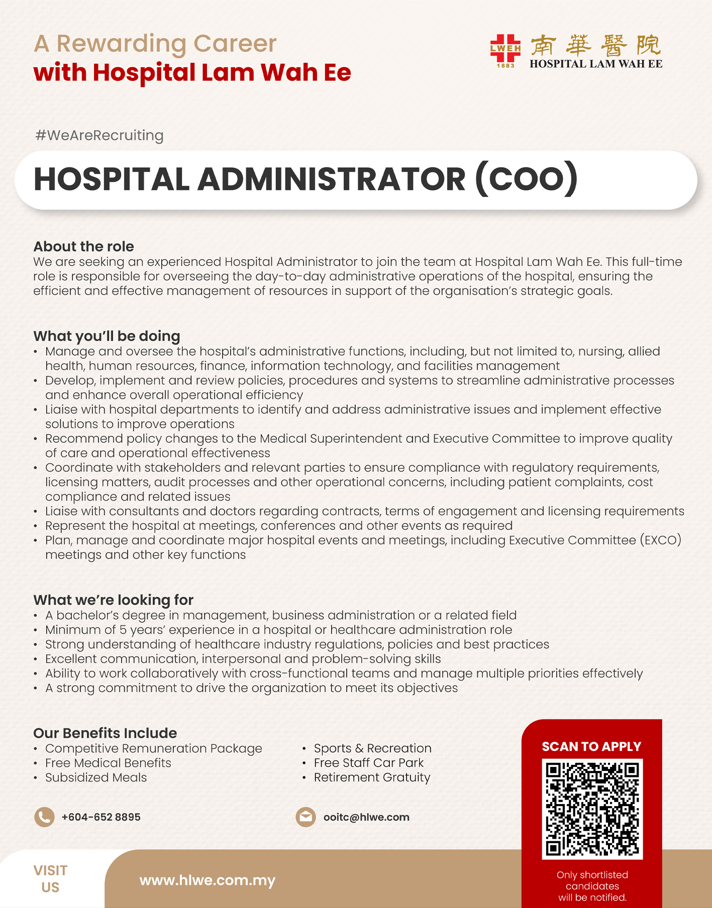 Hospital Administrator