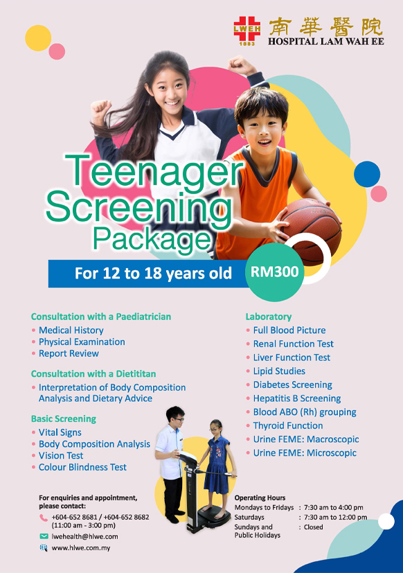 Teenager Screening Package